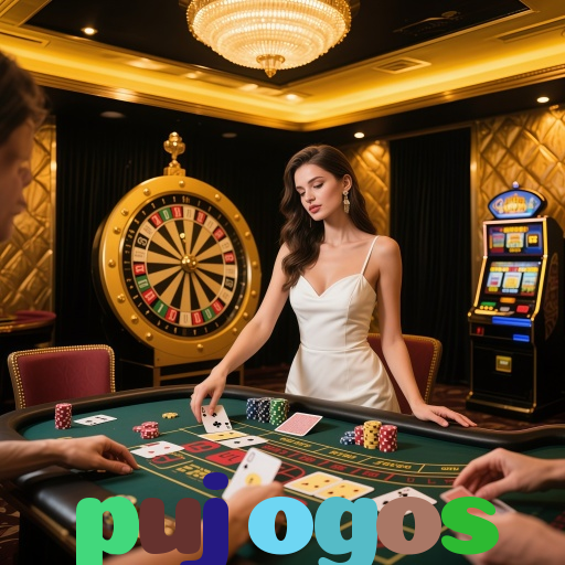 pujogos：Jogue poker, aposte no futebol e ganhe em grandes jogos de cassino!